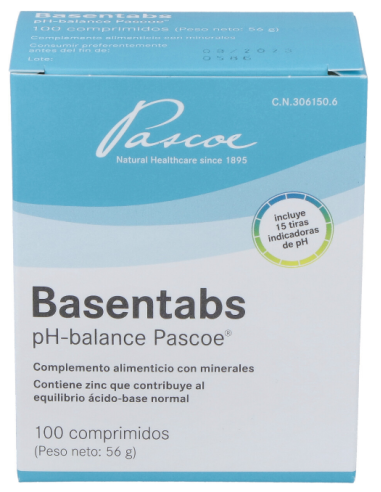 Basentabs Ph-Balance 100 comprimidos de Pascoe