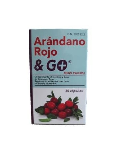 Arandano 30 Cápsulas  Pharma & Go