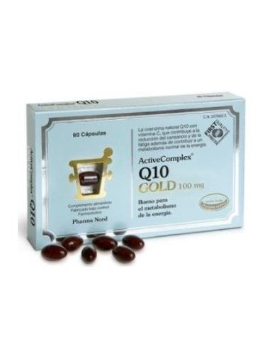 Activecomplex Q10 Gold 100Miligramos 30 Cápsulas  Pharma Nord