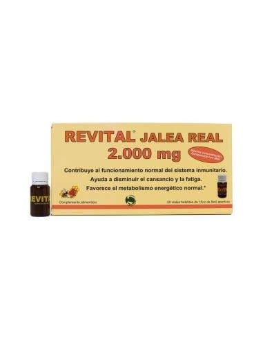 Revital Jalea Real 2000Miligramos 20 Ampollas Pharma Otc