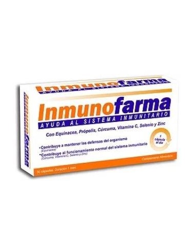 Inmunofarma 30 Cápsulas  Pharma Otc