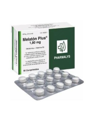 Melaton Plus 1,8Miligramos 60 Comprimidos Pharmalys