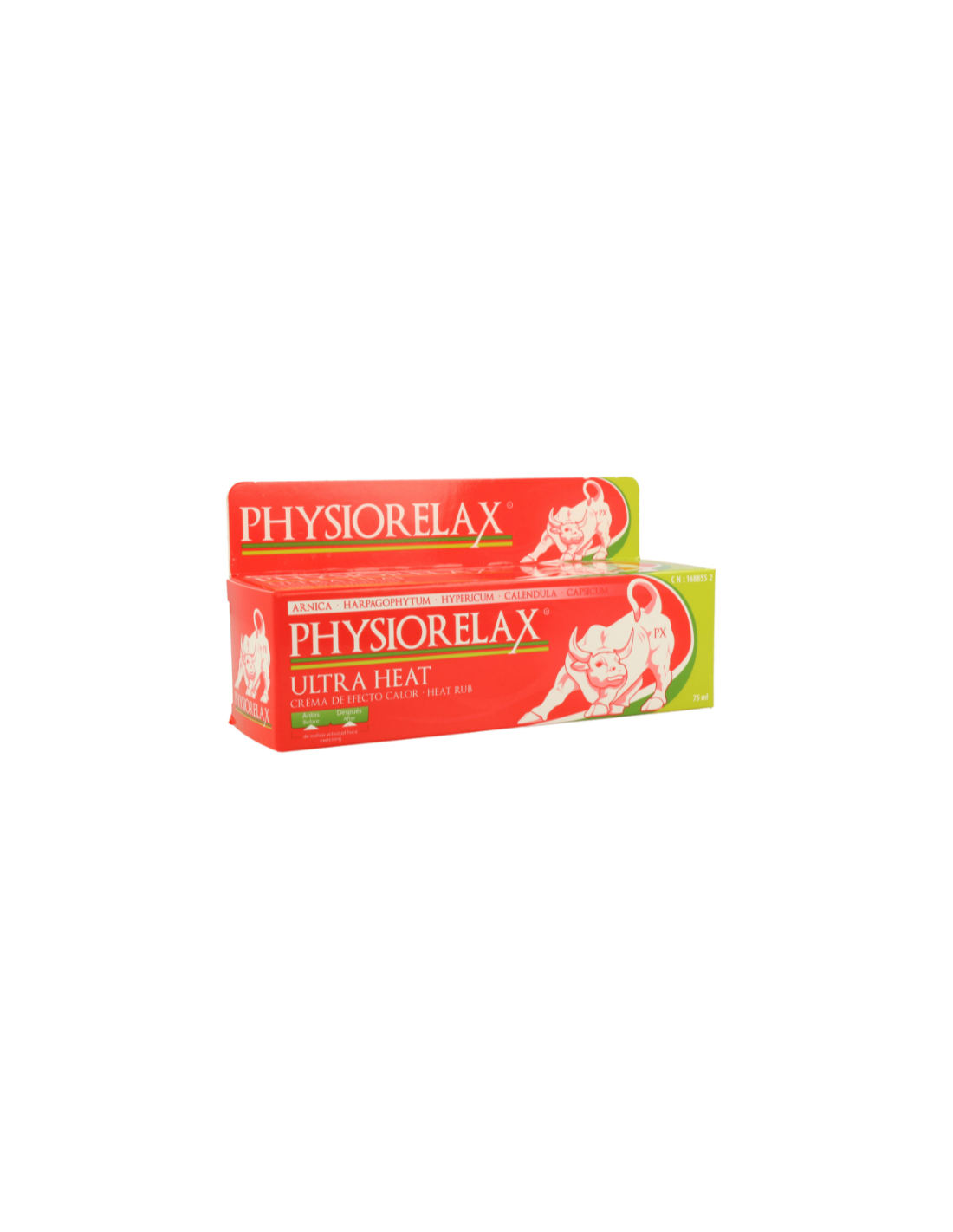 Physiorelax Ultra Heat Plus Crema Efecto Calor 250ml