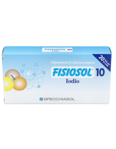 Fisiosol 10 (Yodo)20 Viales¡2 Ml  Specchiasol