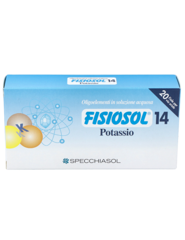 Fisiosol 14 (Potasio) 20 Viales/2 Ml   Specchiasol