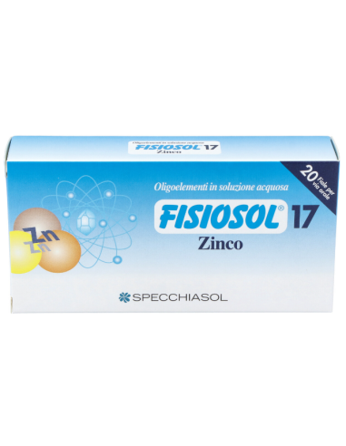 Fisiosol 17 (Zinc) 20 Viales/ 2 Ml  Specchisol