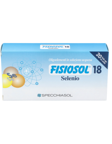 Fisiosol 18 (Selenio) 20 Viales/2 Ml  Specchiasol