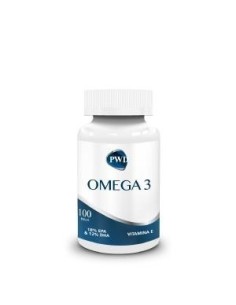 Omega 3 + Vit. E 1000Mg. 100 perlas de Pwd Nutrition
