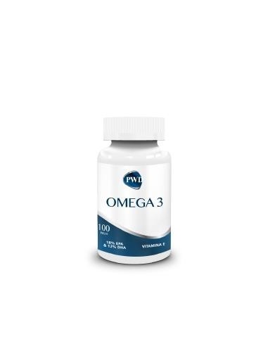 Omega 3 + Vit. E 1000Mg. 100 perlas de Pwd Nutrition