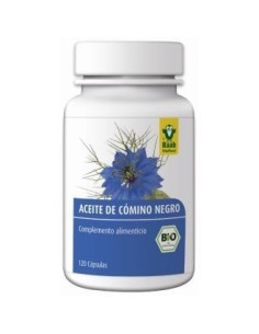 Aceite De Comino Negro 120 capsulas Bio Sg de Raab Vitalfood