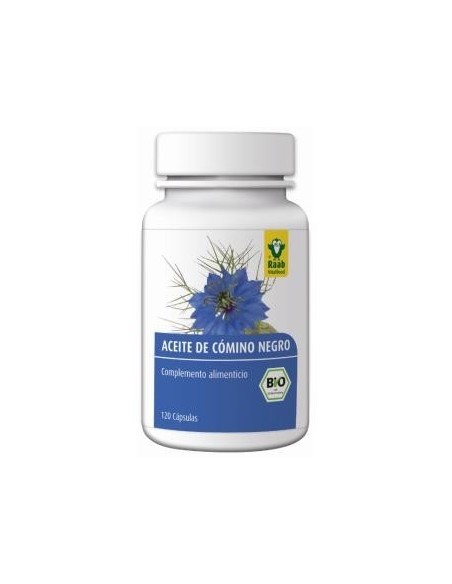 Aceite De Comino Negro 120 capsulas Bio Sg de Raab Vitalfood
