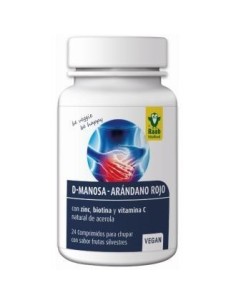 D-Mannose - Arandano Rojo 24 Comprimidos Sg Vegan Raab Vitalfood