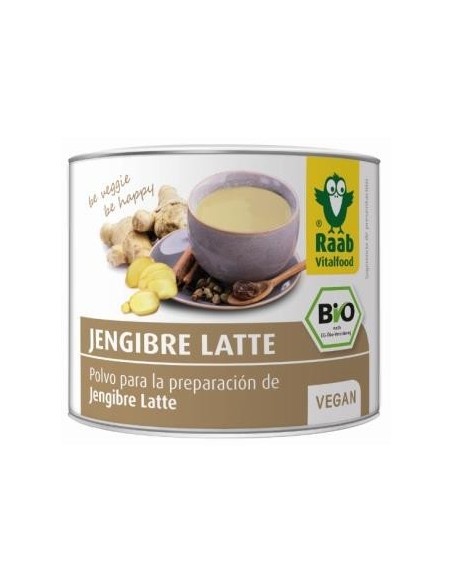 Jengibre Latte Polvo 70 Gramos Bio Sg Vegan Raab Vitalfood