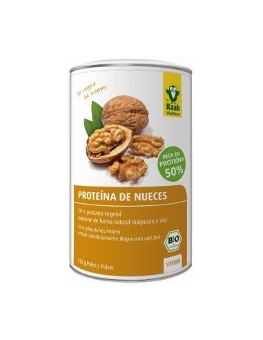 Proteina De Nueces Natural 420 Gramos Bio Sg Vegan Raab Vitalfood