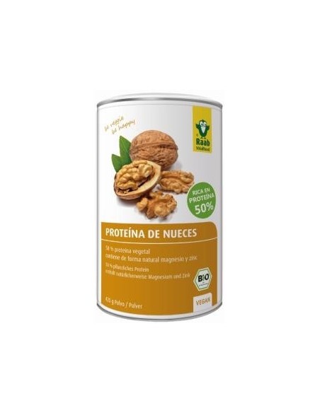 Proteina De Nueces Natural 420 Gramos Bio Sg Vegan Raab Vitalfood