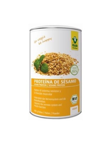 Proteina De Sesamo 500 Gramos Bio Sg Vegan Raab Vitalfood