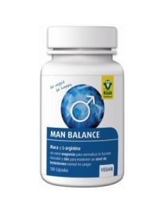 Man Balance Tribulus Plus 100 Cápsulas  Sg Vegan Raab Vitalfood