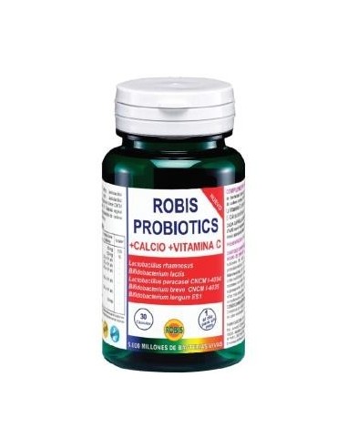 Robis Probiotics +Calcio+Vit. C 30Cap. de Robis