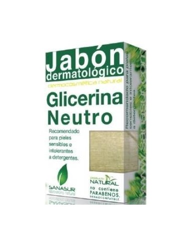Jabon Glicerina Neutro 100 Gramos Sanasur