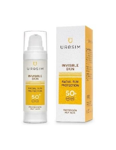 Uresim Invisible Skin Facial Spf 50+ 30 Mililitros Uresim