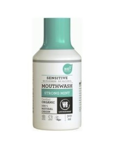 Enjuague Bucal Menta Fuerte 300 Mililitros Eco Vegan Urtekram