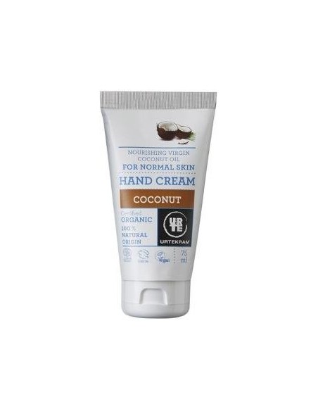 Crema De Manos Coco 75 Mililitros Eco Vegan Urtekram