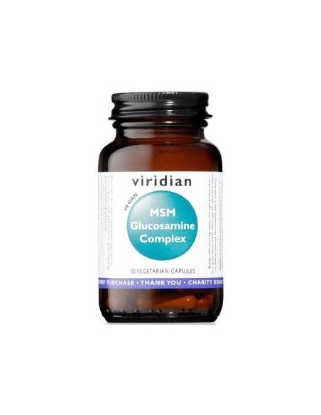 Glucosamina Msm 30 Cápsulas Veg. Viridian
