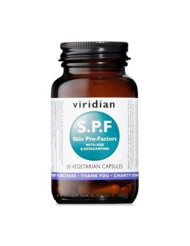Spf Skin Pro-Factors 30 Cápsulas Veg. Viridian