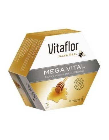 Vitaflor Mega Vital 20 Viales Vitaflor