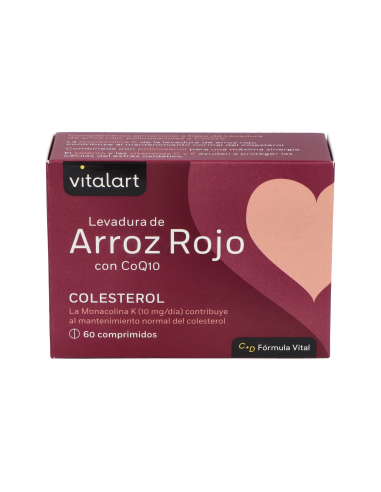 Vitalart Arroz Rojo Coq10 60 Comp de Vitalart