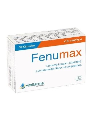 Fenumax 30 Cápsulas  Vitalfarma