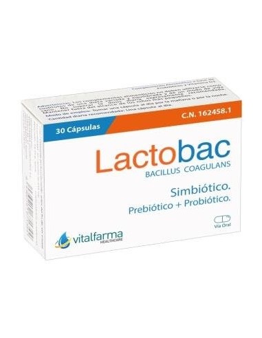 Lactobac 30 Cápsulas  Vitalfarma