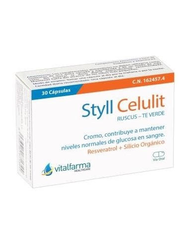 Styll Celulit 918Miligramos 30 Cápsulas  Vitalfarma