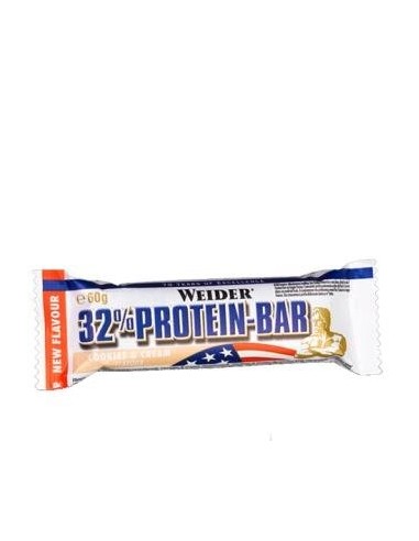 Weider Protein 32% Barritas Cookies 24Ud. de Weider