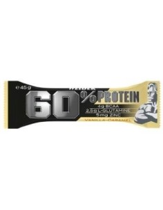 Weider Protein 60% Barritas Vainilla-Caramelo 24Ud de Weider