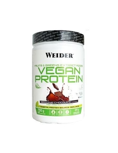 Weider Vegan Protein Chocolate 750Gr. de Weider