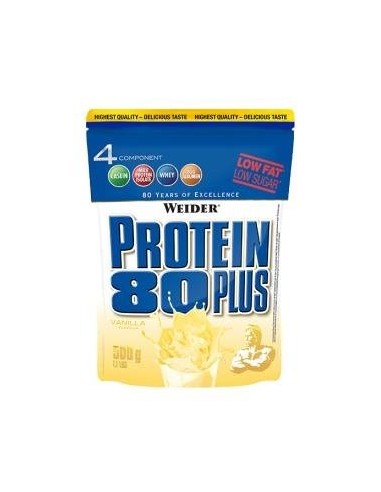 Weider Protein 80 Plus Vainilla 500Gr. de Weider