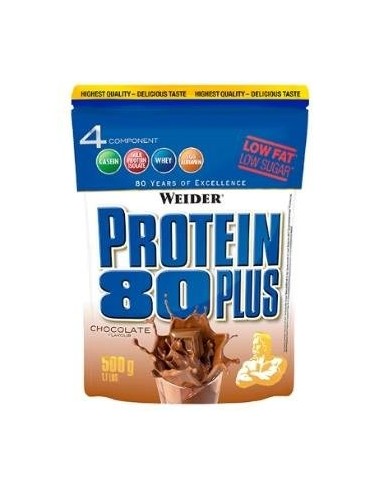 Weider Protein 80 Plus Chocolate 500Gr. de Weider