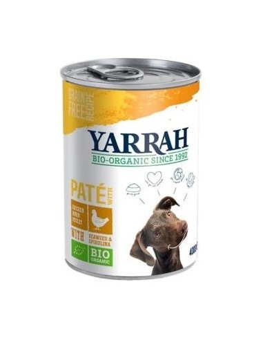 Lata De Paté Con Pollo Bio 400 g de Yarrah