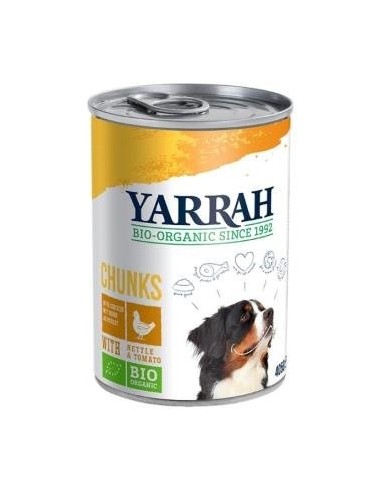 Lata Con Trozos De Pollo Bio 405 g de Yarrah