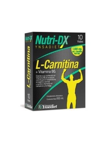 L-Carnitina 1500Mg. 10 Ampollas Nutri-Dx de Ynsadiet