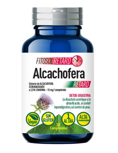 Fitosol Retard Alcachofera 30 Comprimidos Fitosol