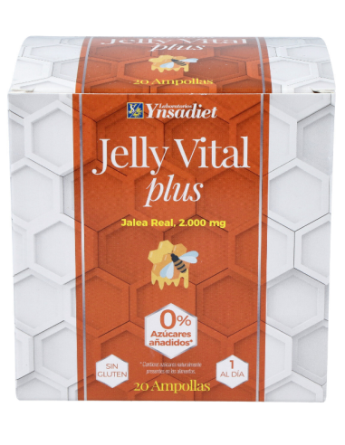 Jelly Vital Plus 2000Mg.De Jalea 20Viales de Ynsadiet