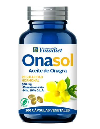 Onasol Onagra 500Mg+Vit.E 10Mg 100  Perlas de Ynsadiet