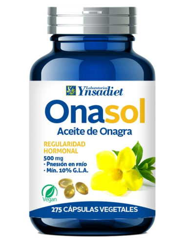 Onasol Onagra 500Mg+Vit.E 10Mg 275  Perlas de Ynsadiet