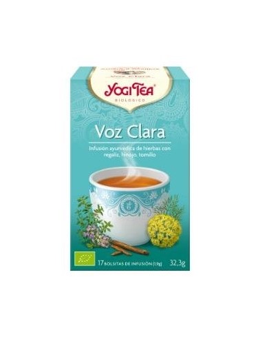 Yogi Tea Voz Clara 17Infusiones de Yogi Tea