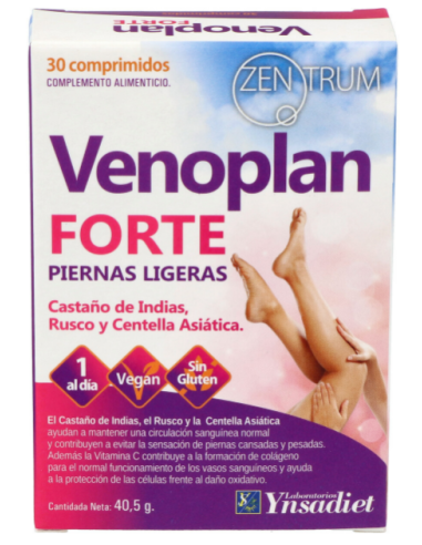 Venoplan Forte 30 Comprimidos de Zentrum
