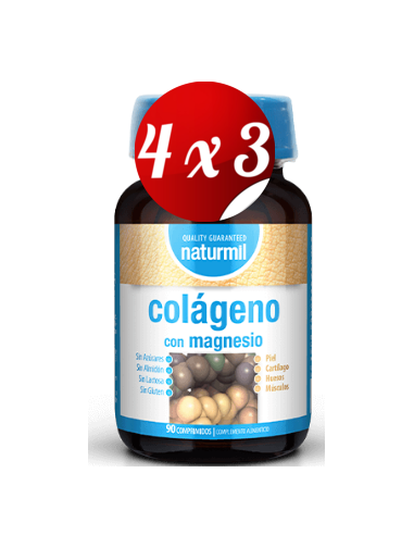 Pack 4X3 Colageno 600Mg. 90 Comprimidos de Dietmed.