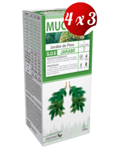 Pack 4x3 uds Mucus 112 Jarabe 150 Ml De Dietmed