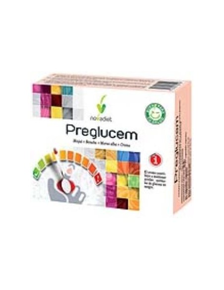Pack 3X2 Preglucem 60Cap. de Novadiet.